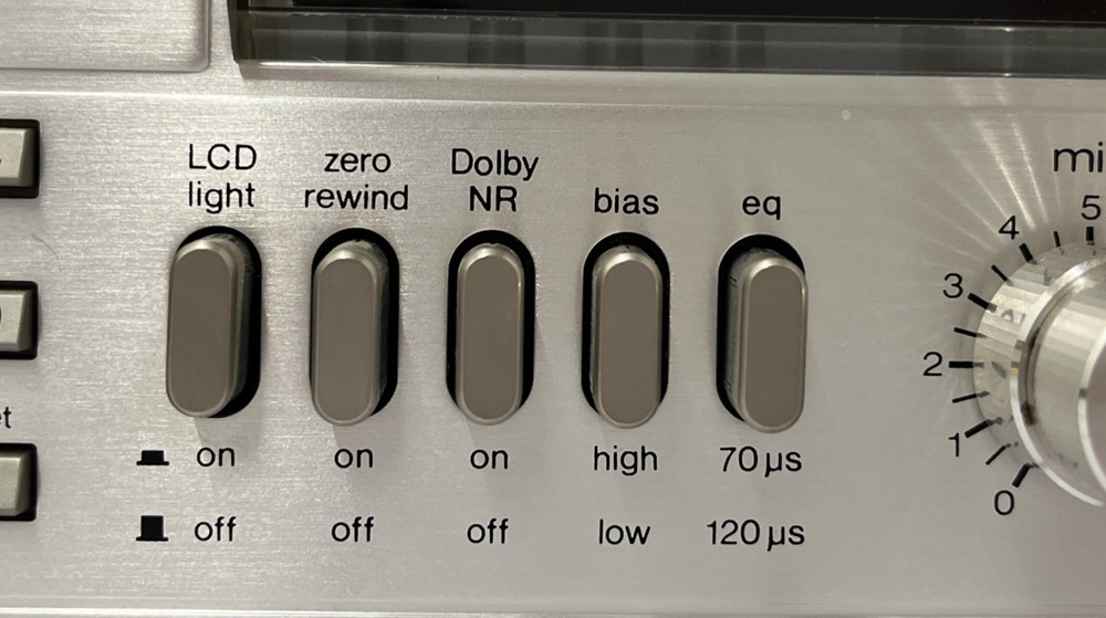 SHARP RT-3388A COMPUTER CONTROLLED CASSETTE DECK PLAYER *AS IS *SEE DESCRIPTION