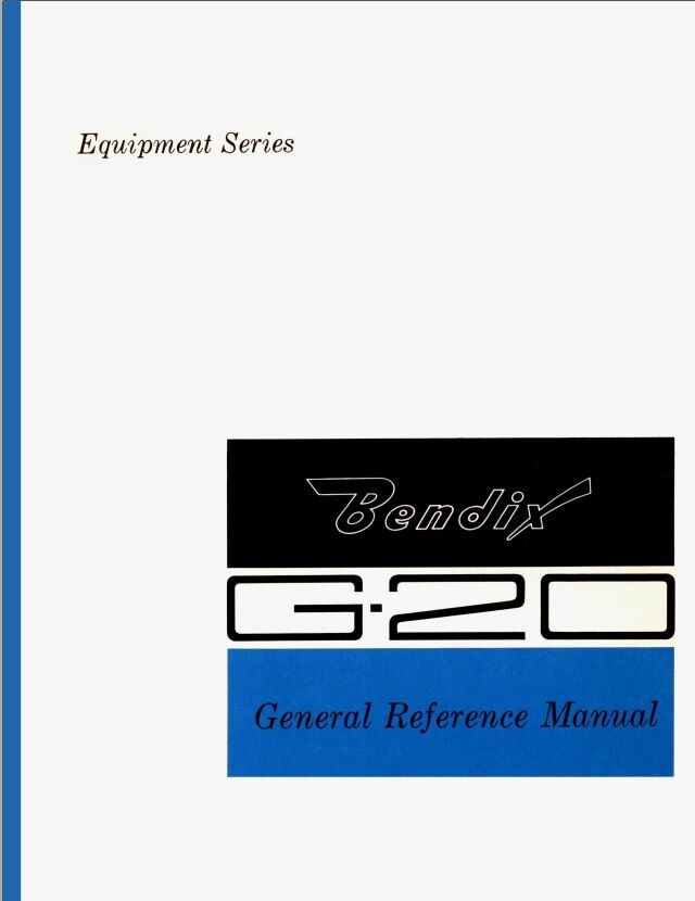 Bendix G-20 System PDF Copy 4G USB Stick