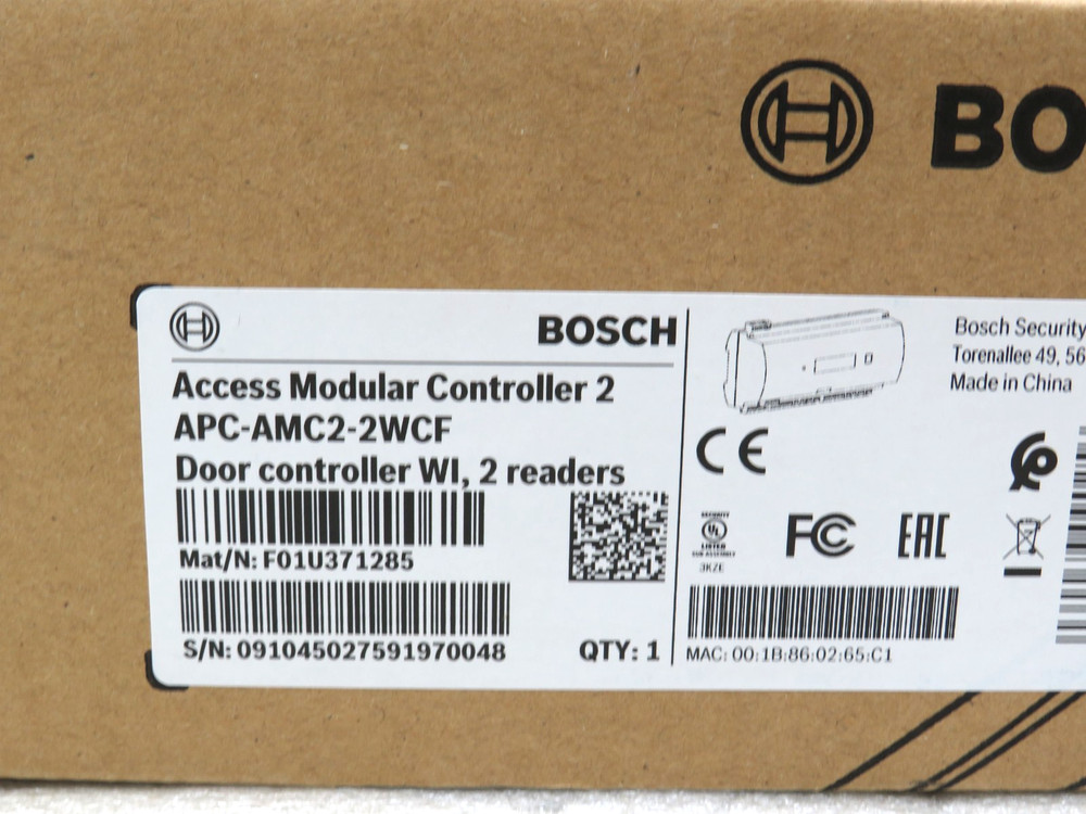 Bosch APC-AMC2-2WCF Access Modular Controller 2-Reader WI Door Controller [CTC]