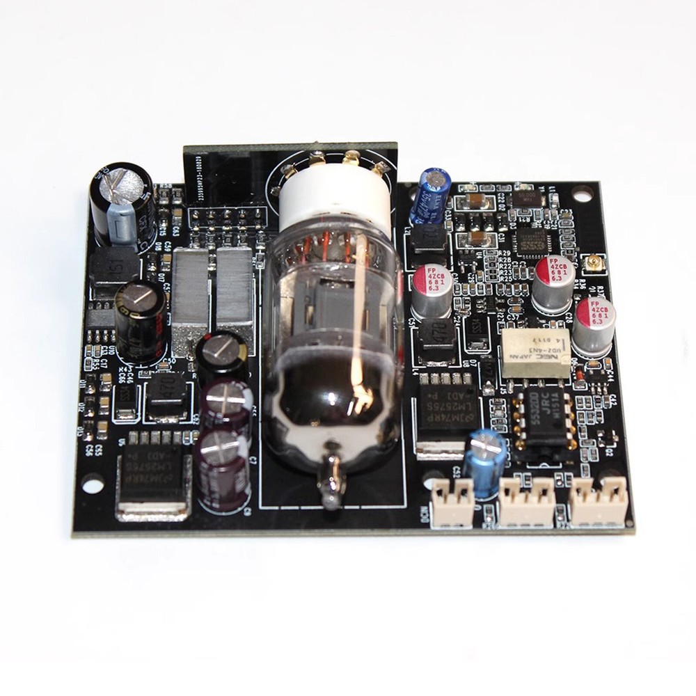 Bluetooth5.1 Audio Receiver Board-QCC5125 Decoding Tube Preamplifier With GE5814