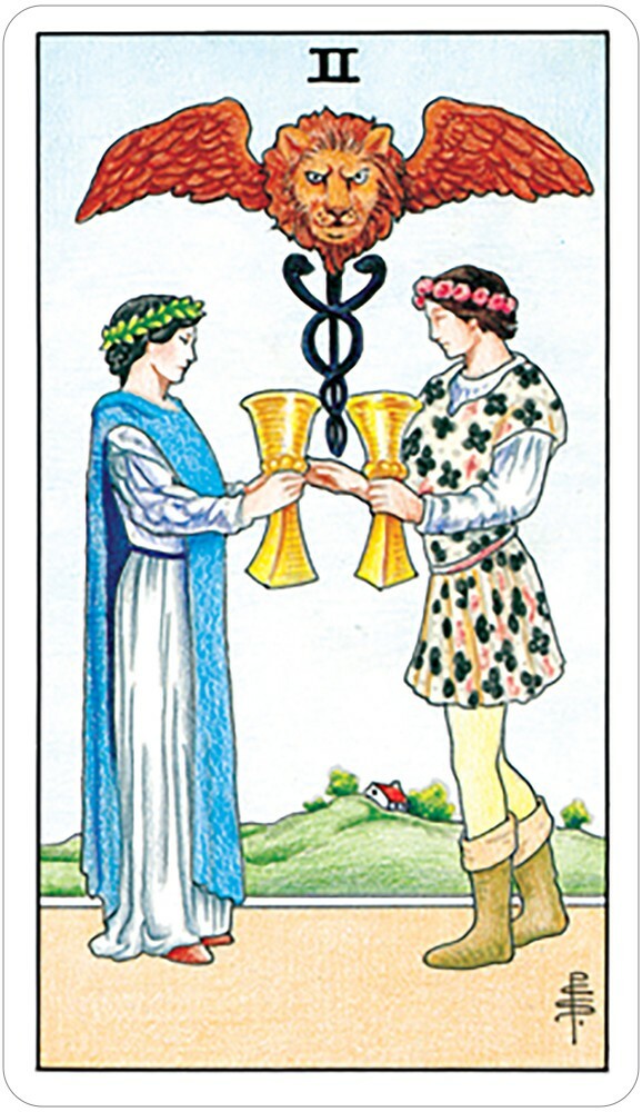 Tiny Universal Waite® Playing Tarot Cards