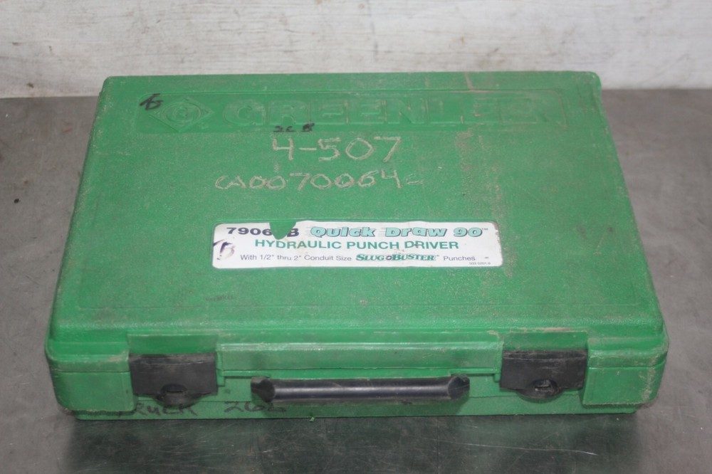 Greenlee Quickdraw Hydraulic Punch Driver 7906sb