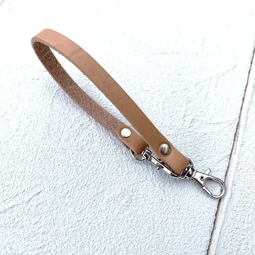Genuine Cowhide Leather Strap w/ Double Lobster Clasps (Normal)
