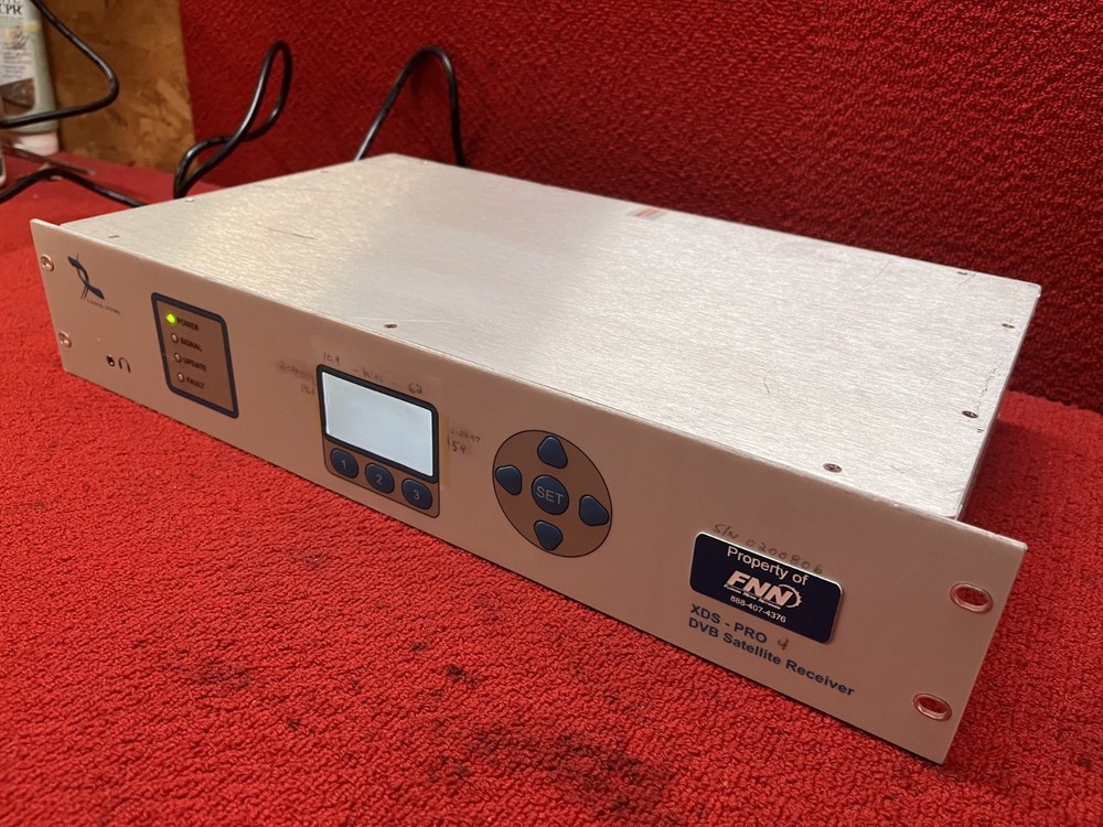 Used X-Digital Systems XDS-PRO DVB Satellite Receiver Tested Works Good Cond