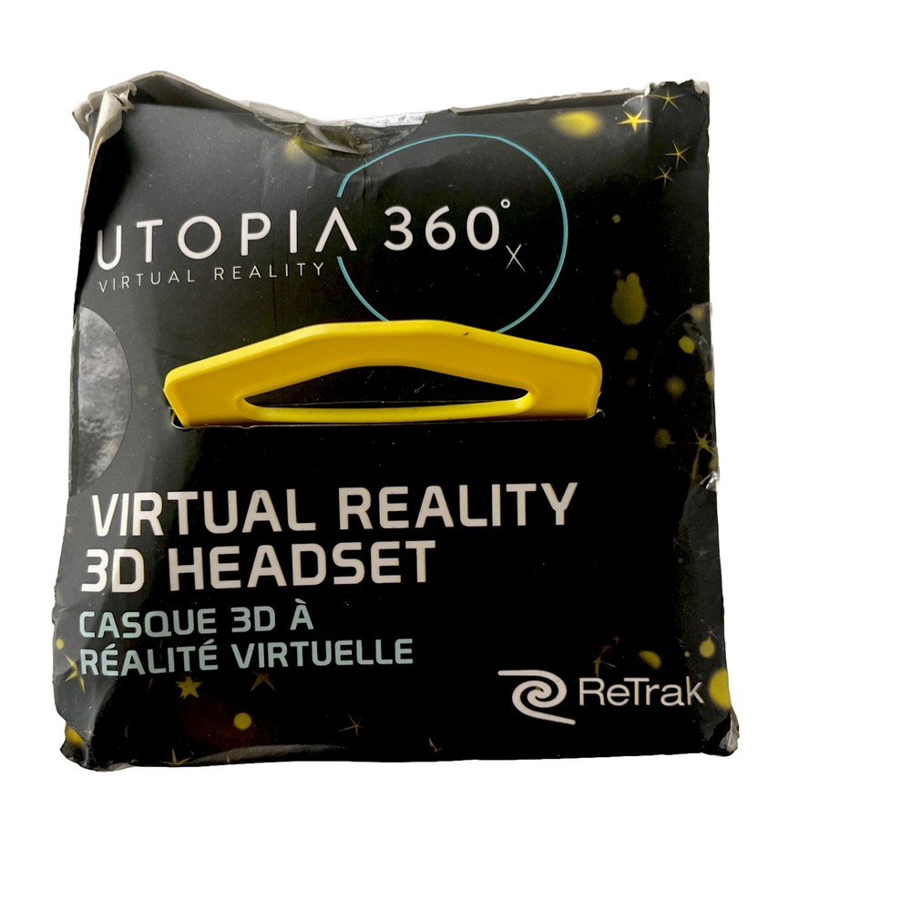 ReTrak Utopia 360 Smartphone Virtual Reality Android Apple- Headset VT-0816