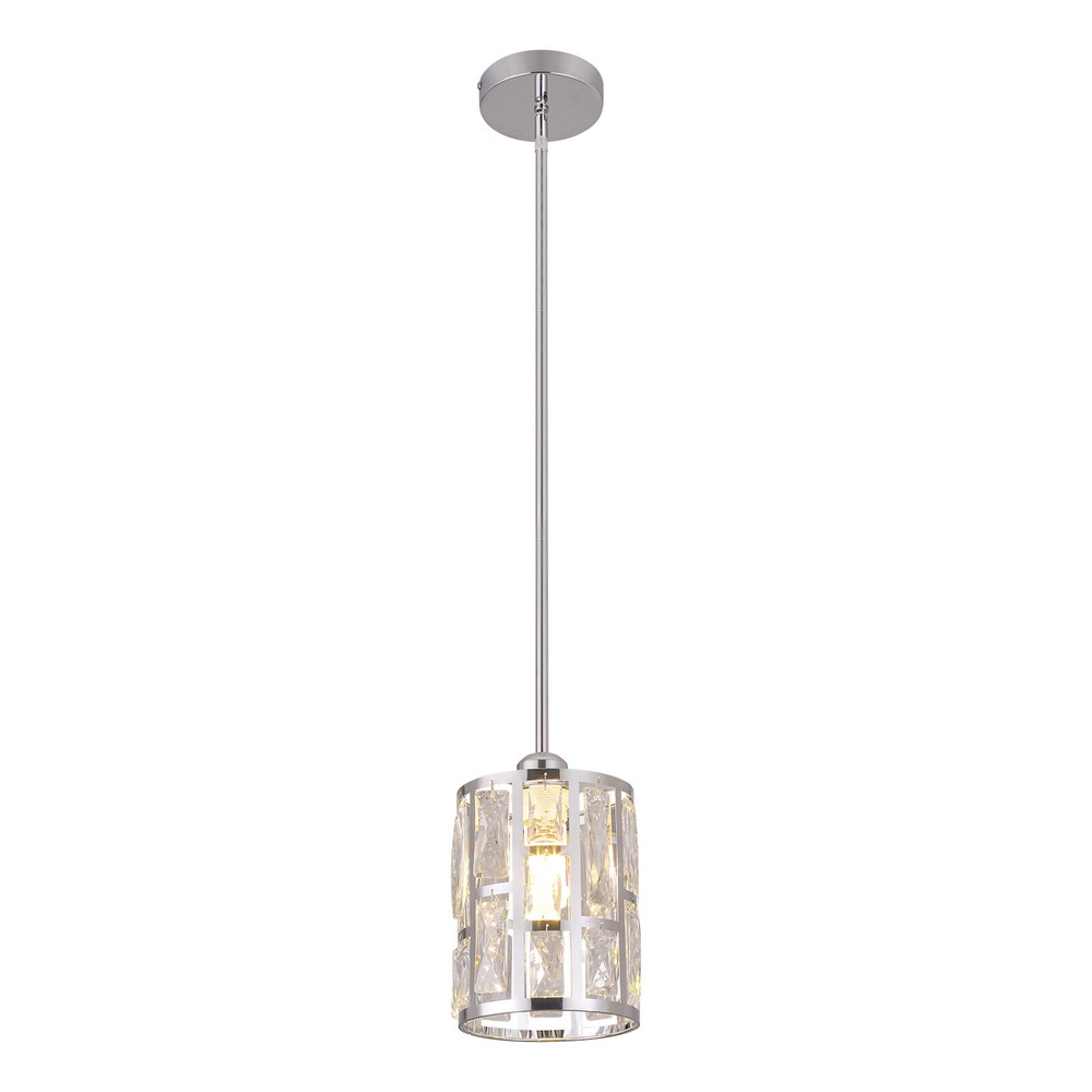 Ceiling-mounted Light, Adjustable Height, Modern Crystal Pendant Light Fixture?
