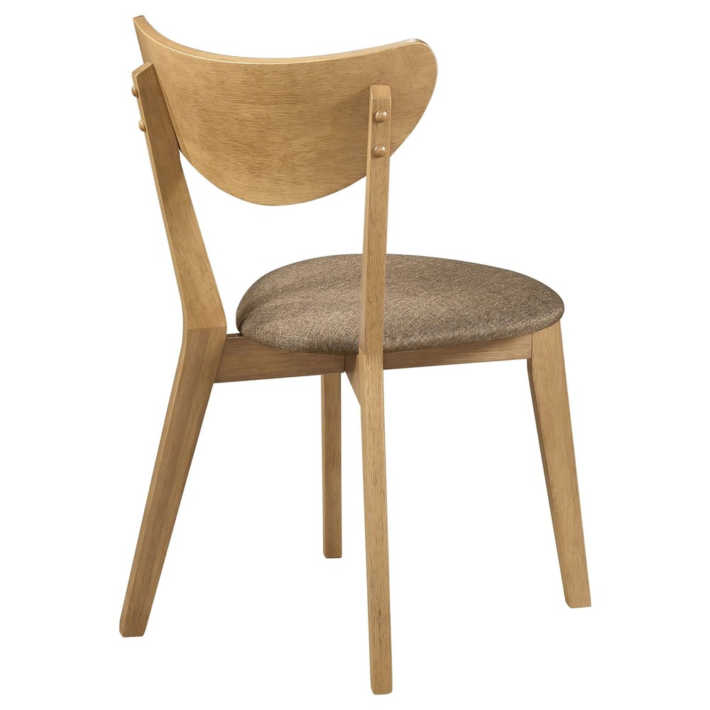 Carson Light Walnut Wood Dining Side Chair