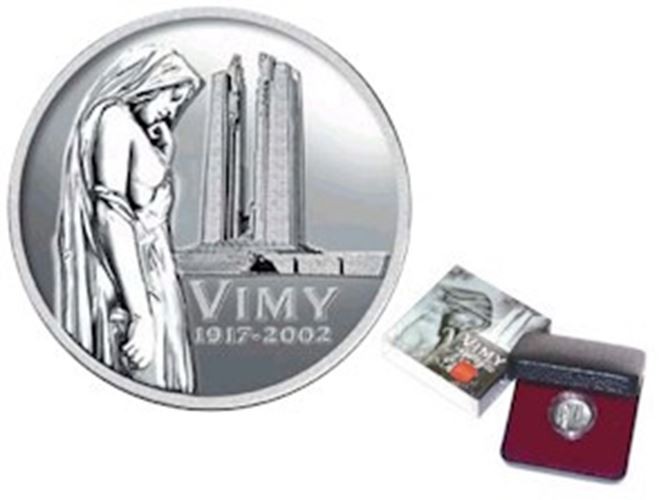 2002 5-Cent Canada Vimy Ridge Coin
