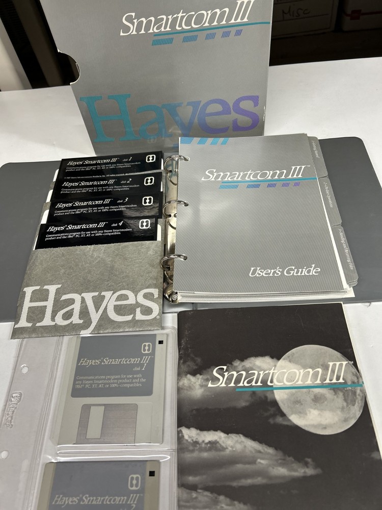 Hayes Smartcom III for IBM PC XT AT