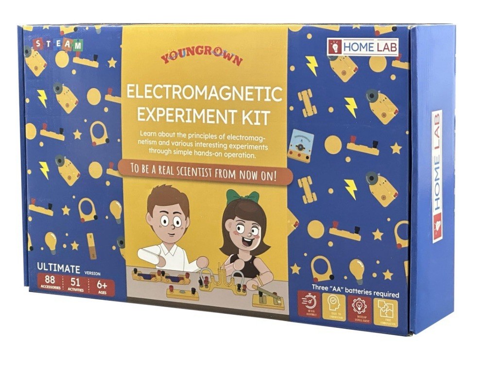 Youngrown Electromagnetic Experiment Kit Ultimate Version Home Lab New In Box