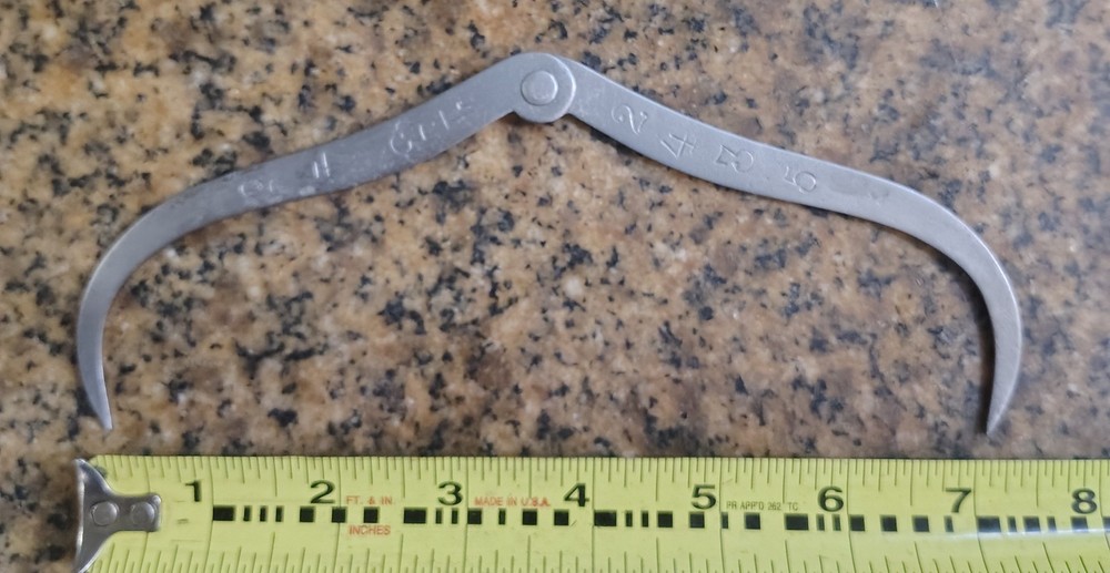 🗽 VINTAGE ID/OD CALIPER 7"