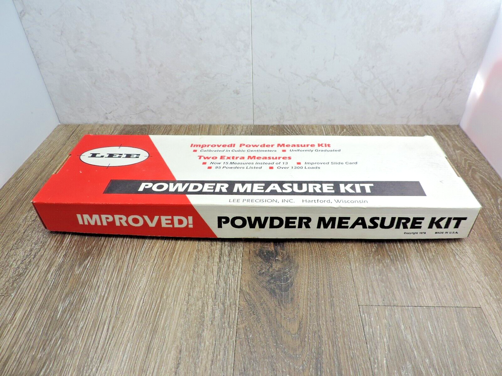 Lee Powder Measure Kit