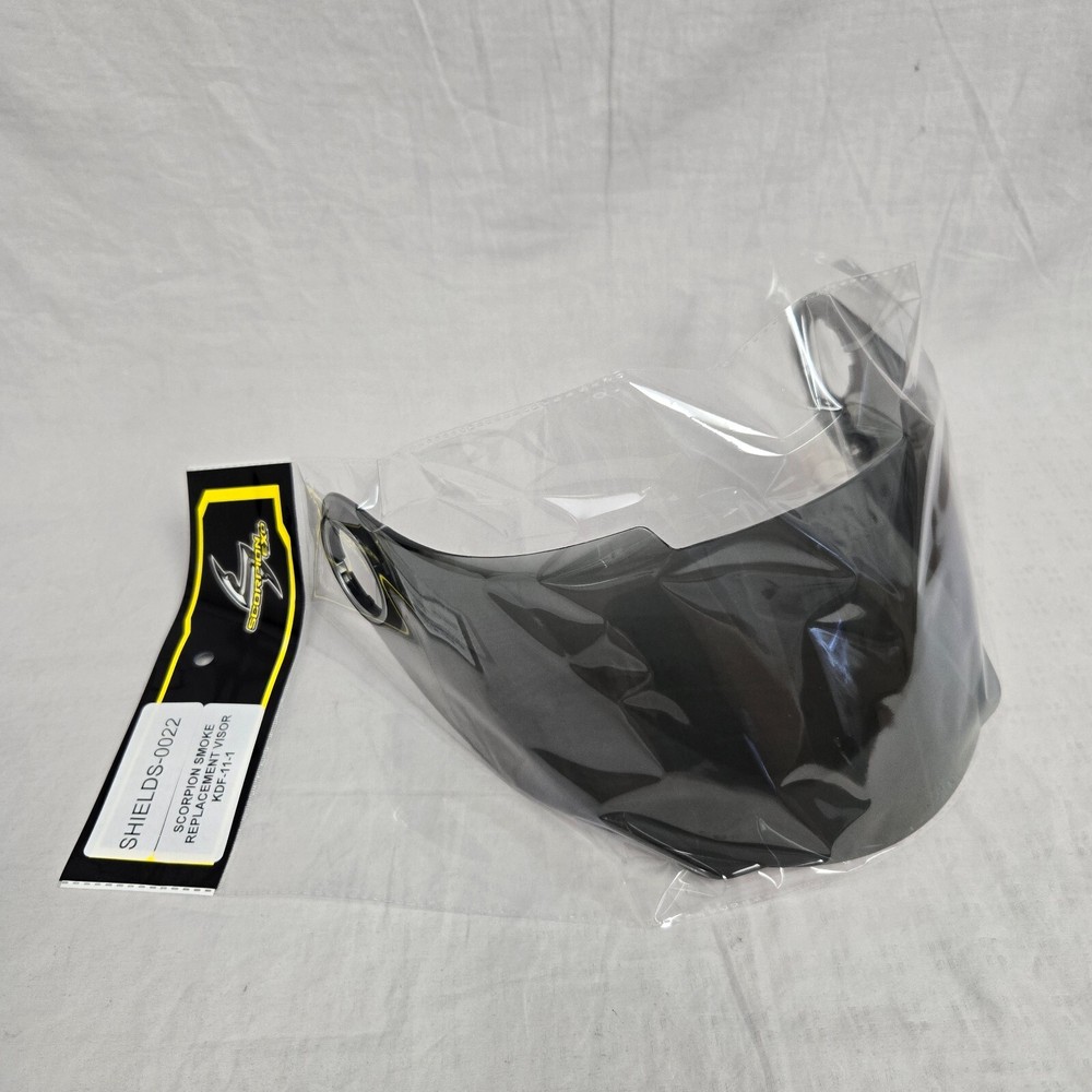 Scorpion Replacement Smoke Face Shield KDF-11-1 *TAKE OFF SHIELD*