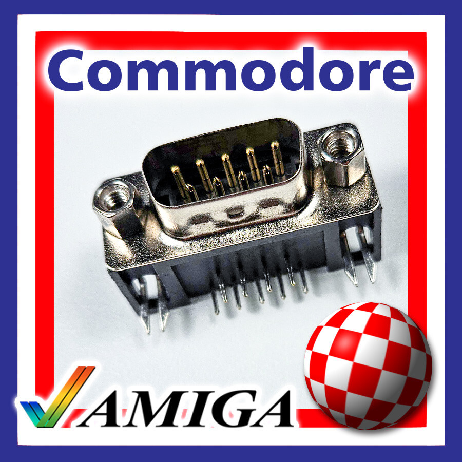 COMMODORE AMIGA JOYSTICK MOTHERBOARD CONNECTOR