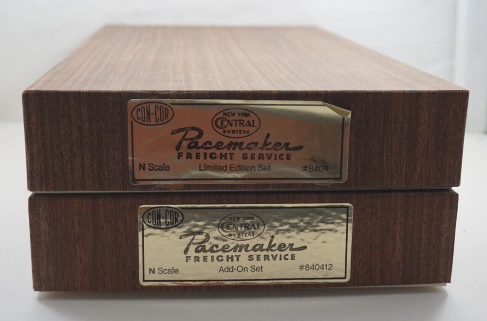 Con-Cor PACEMAKER Freight Service Set & Add-On Set N Scale Limited Edition