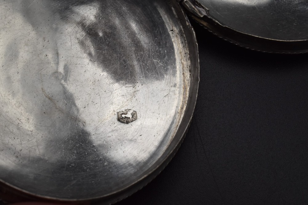 19th Century Dutch Solid Silver Snuff Box 1836