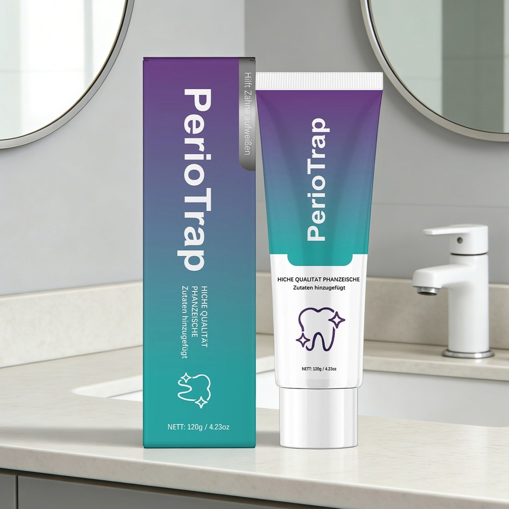 PerioTrap Mint Flavor Gum Cleaning Toothpaste Toothpaste Sensitive Teeth 120g