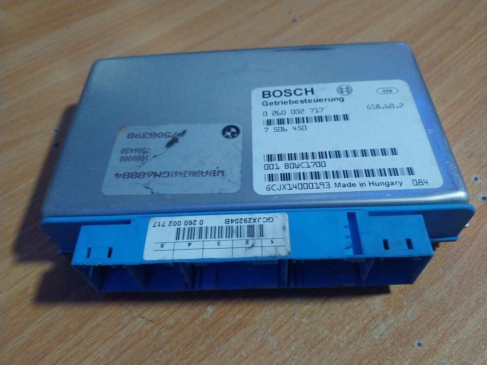 2000 Bmw E39 540i Transmission Control Module 7506450
