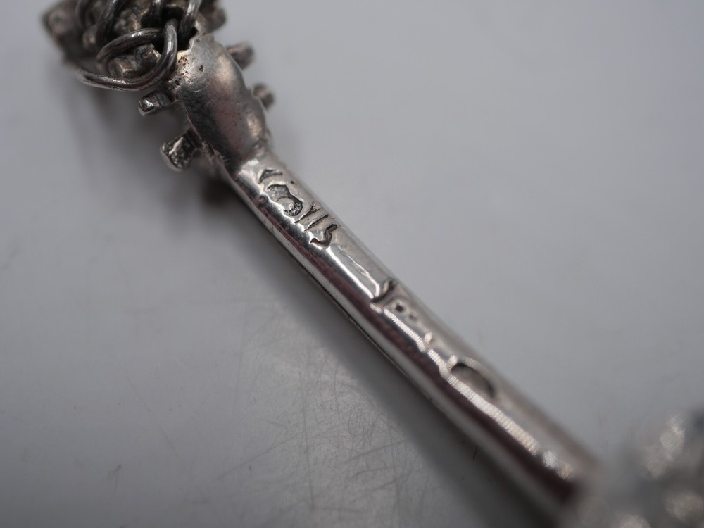 RARE SOLID SILVER VIOLIN BOX NETHERLANDS DUTCH SILVER or GERMANY