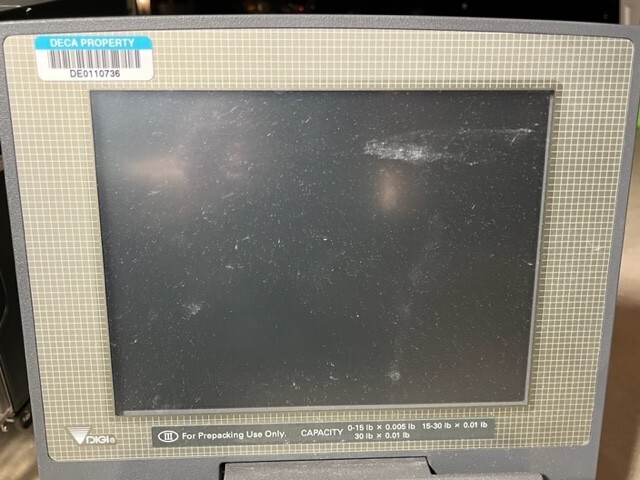 Digi DPS-4600 Digital Computing Label Printing Scale (Labeler and Scale)