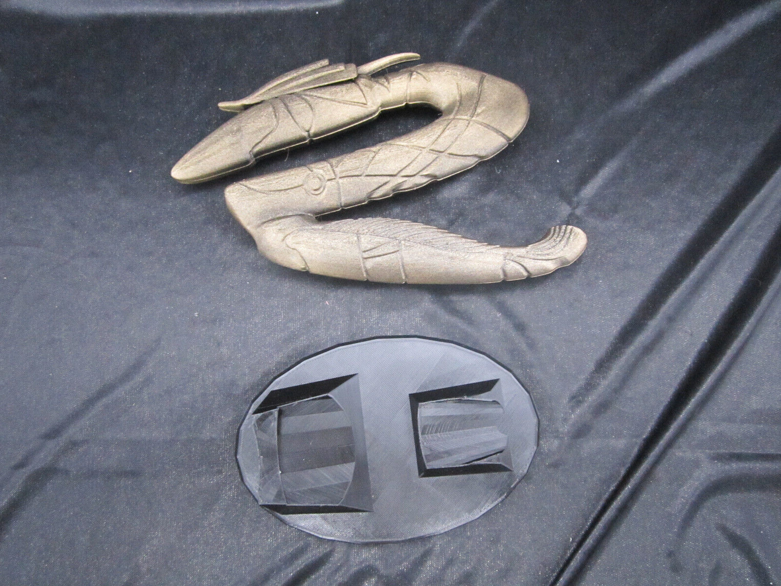 Stargate SG-1 ZAT Zat'nik'tel with stand (Zat Gun 1:1 Scale) Brass