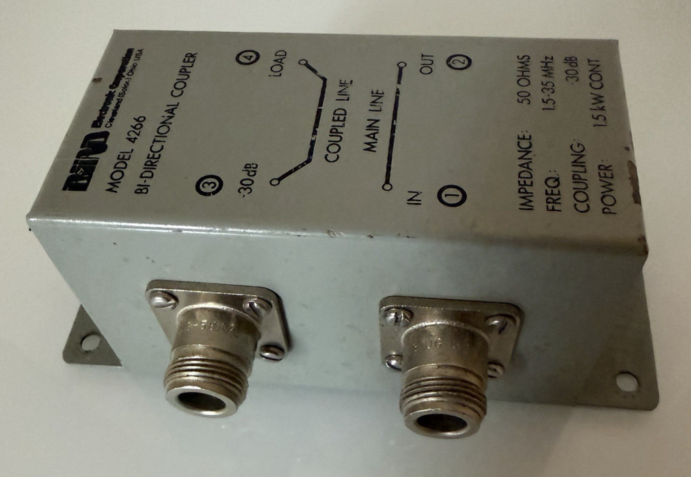 Bird Electronic Bi-Directional Coupler Model 4266