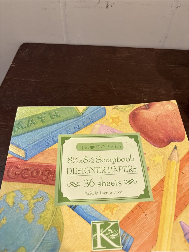 Tim Coffey Scrapbook Designer Papers 36 Sheets