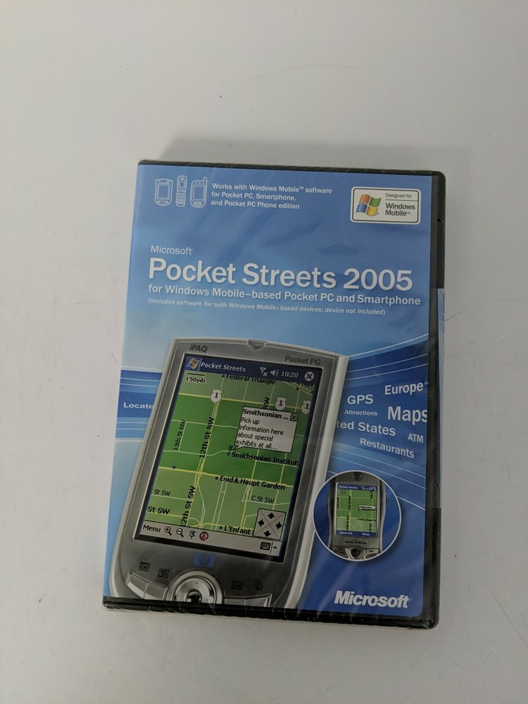 MICROSOFT POCKET STREETS 2005