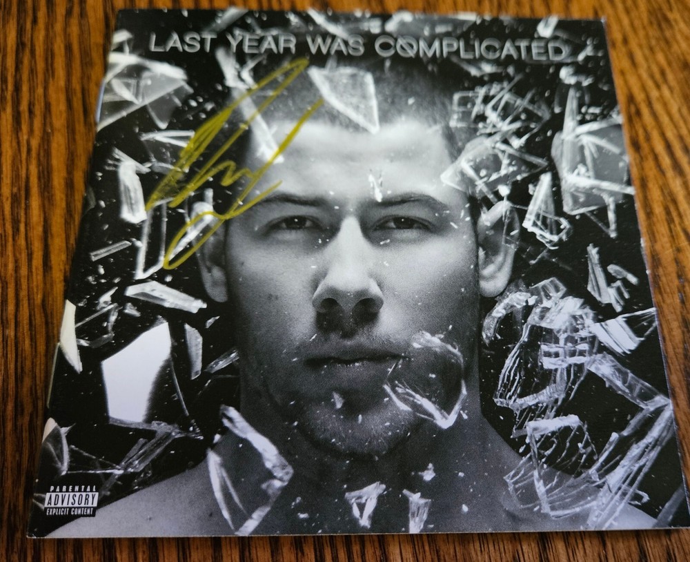 Nick Jonas Signed Last Year Was Complicated  CD