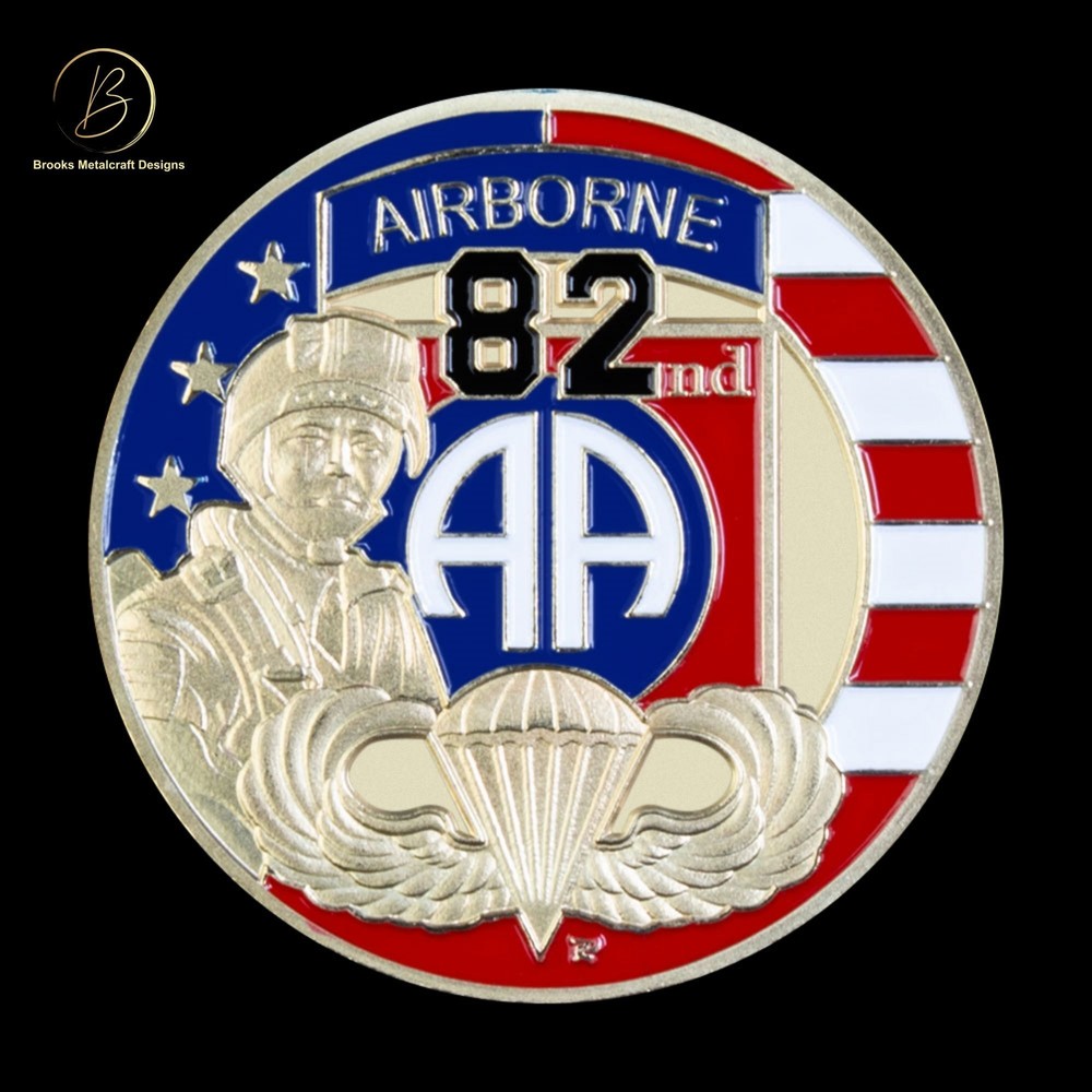 Army 82nd Airborne Challenge Coin