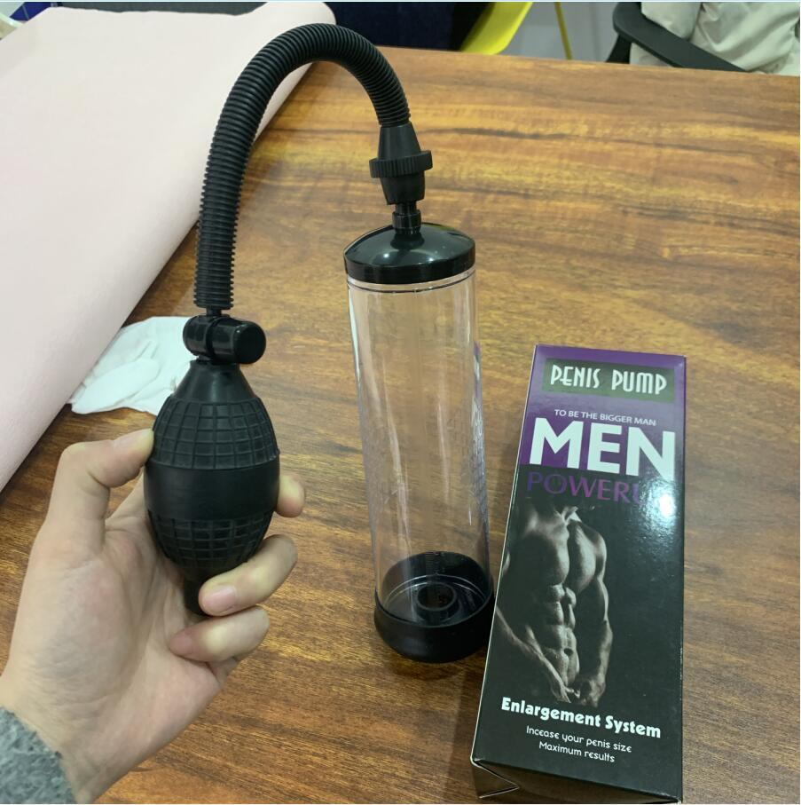 Penis Extender Enlarger Manual Vacuum Pump penis Exercises Training Device Big