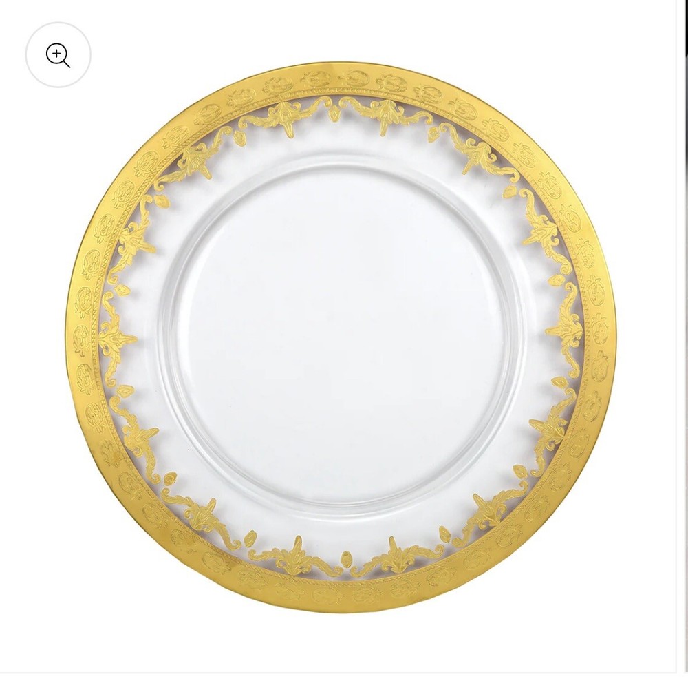 chargers for table set