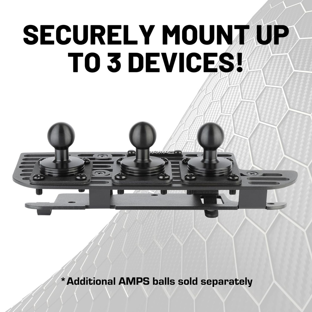 Bulletpoint Multiple Device Metal Dash Mount Cell Phone Holder Compatible wit...