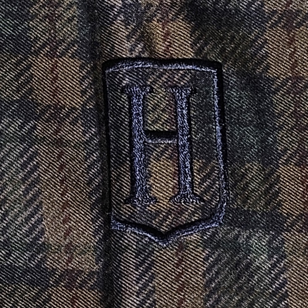 Highlander Pullover Windbreaker Jacket Mens M Plaid Multicolor L/S