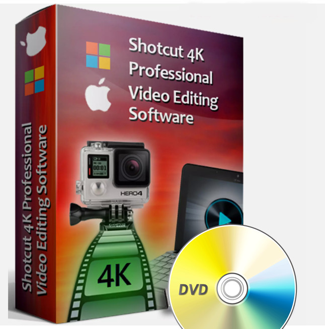 Shotcut Professional Video Editing Software | Windows/Mac | DVD