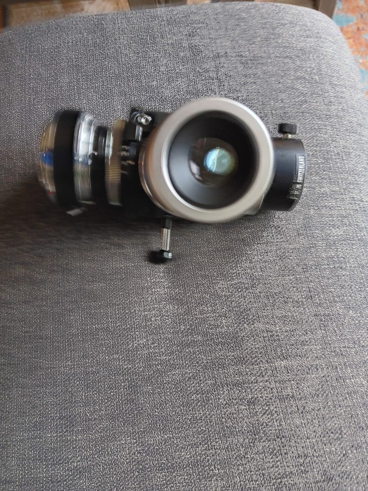 VINTAGE HEERBRUGG MICROSCOPE CAMERA ADAPTER ASSEMBLY WITH SHUTTER