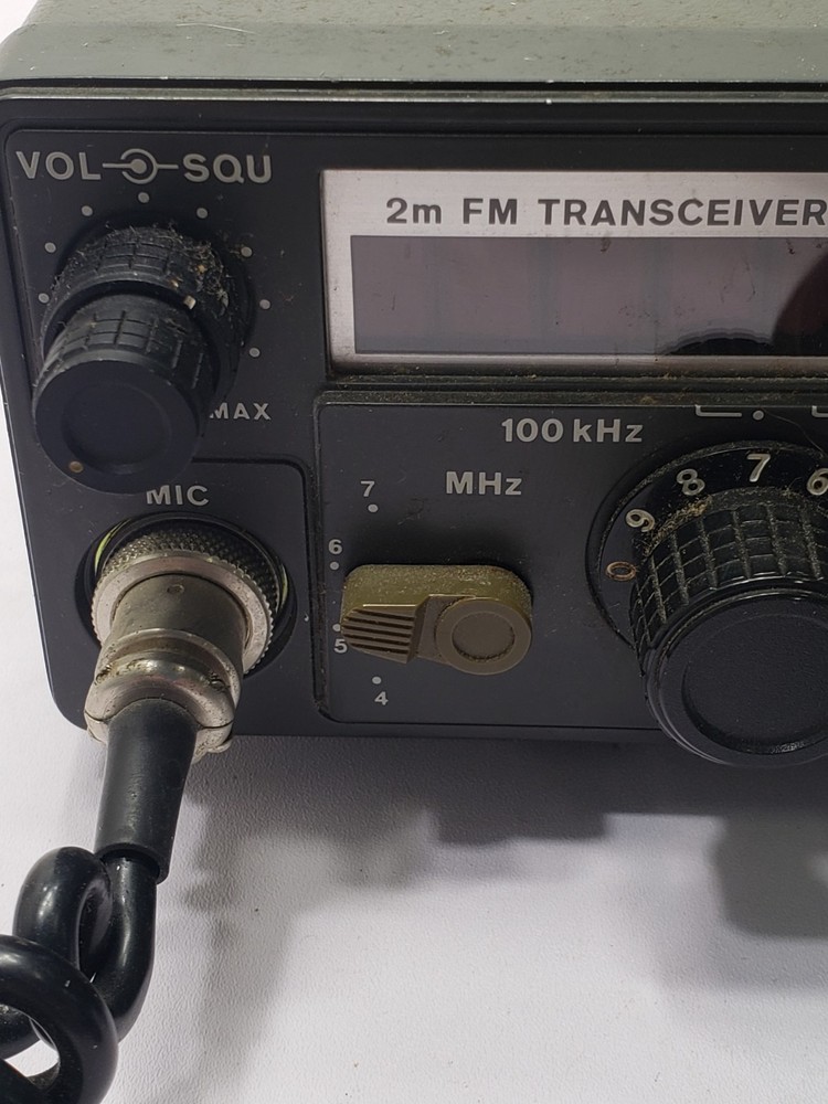 Kenwood TR-7400A 2M Transceiver Radio w/ Microphone & Original Box Untested