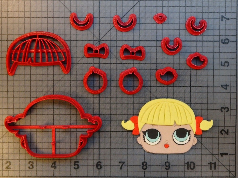 Doll 266-A763Cookie Cutter Set