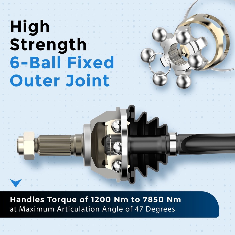 Front Right CV Axle Shaft for 2000-2004 Ford Focus Manual IB5 Trans Code