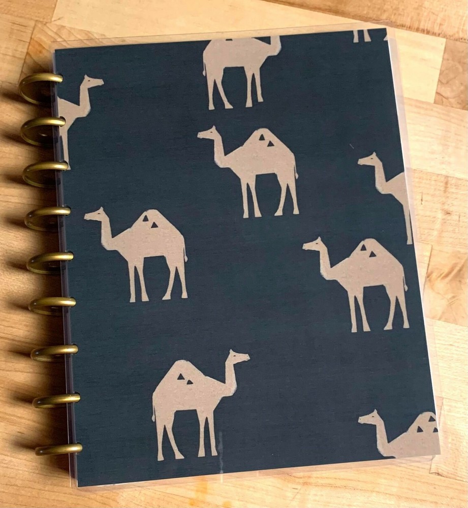 Desert Camels Cover Set 4 use w/ Classic Happy Planner