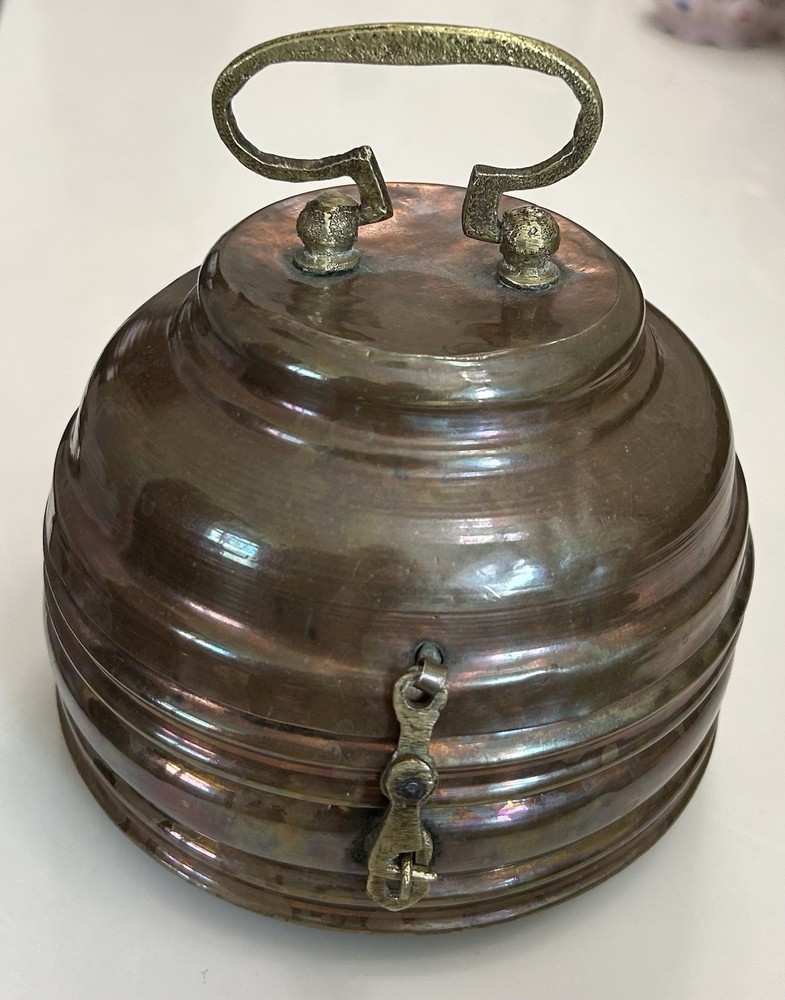 Vintage Turkish Hammam Copper Soap box