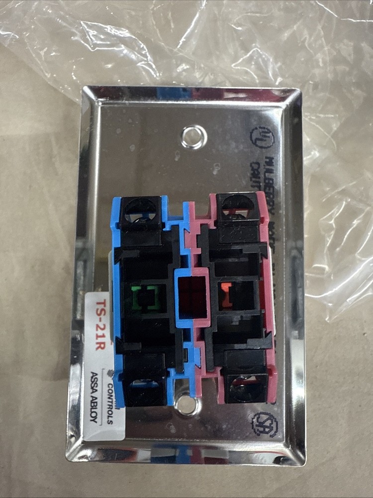 TS-21R Alarm Controls Corp. Request To Exit Button