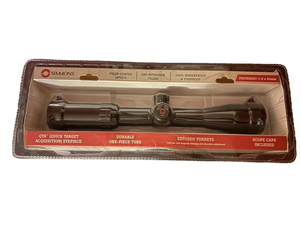 Simmons Protarget 3-9X40mm Riflescope (SIM3940C)