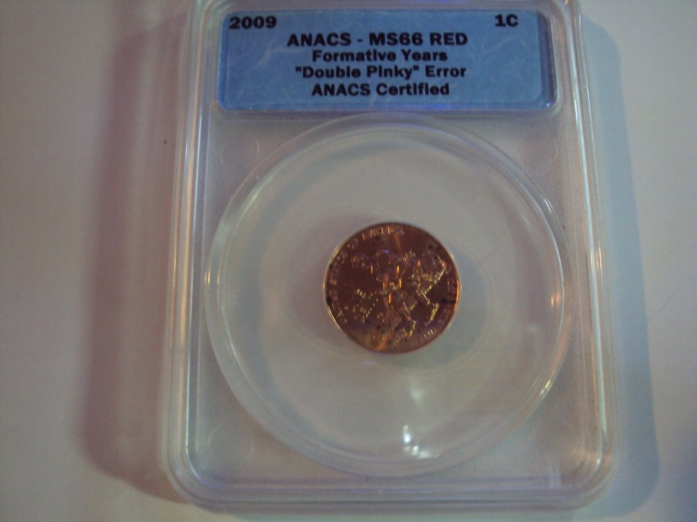 2009 1c anacs ms 66 red formative years double pinky error