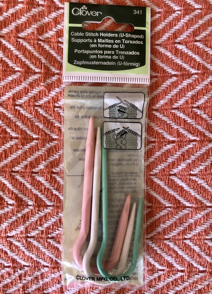 Clover Cable Stitch Holders (U-Shaped)