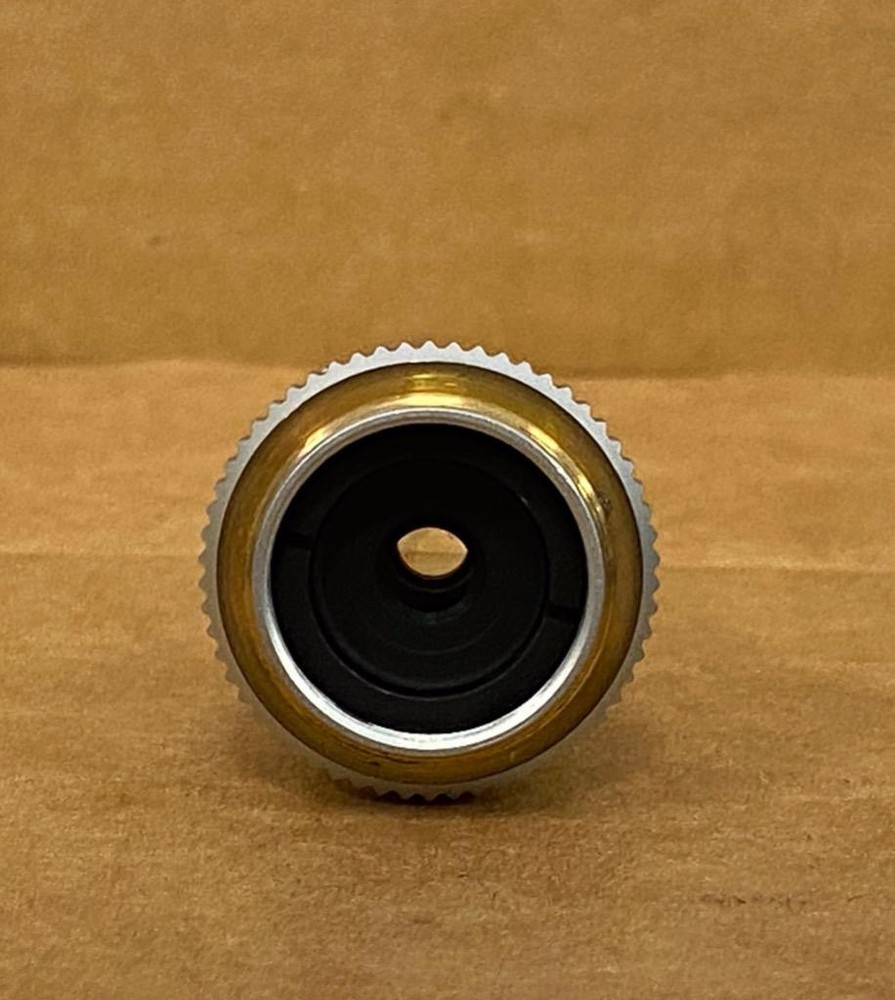 LEITZ WETZLAR L 32/ 0.40 MICROSCOPE OBJECTIVE LENS- USED.