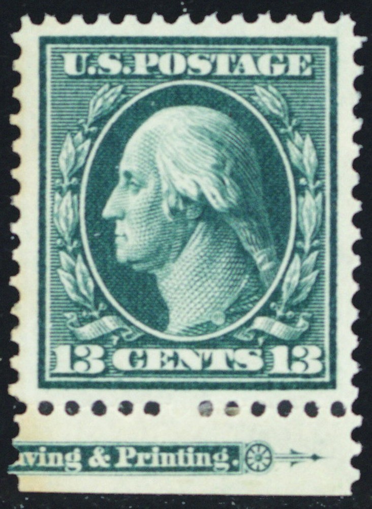 339, Mint XF Tiny HR 13¢ - Beautiful Stamp! * Stuart Katz