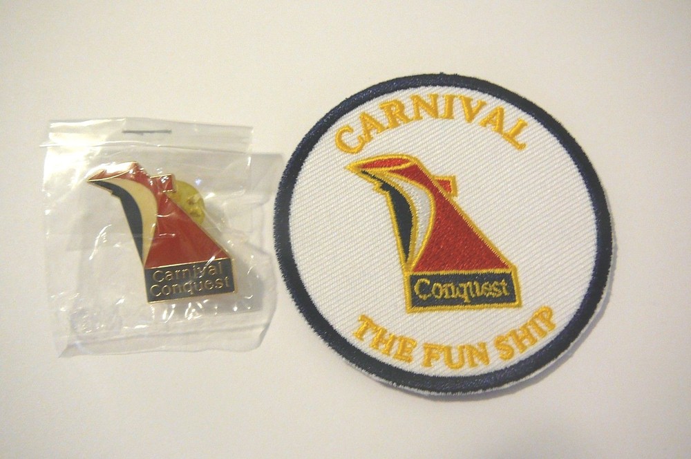 CARNIVAL CRUISE LINES CONQUEST FUNNEL PIN
