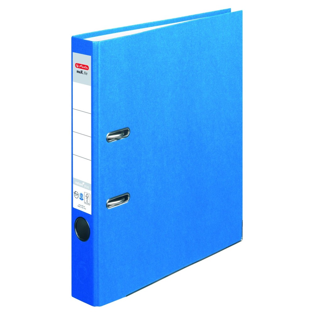 Ordner A4 maX. File Nature Plus 5 cm Blue