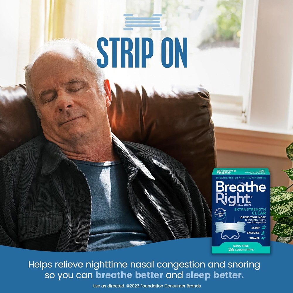 Extra Strength Nasal Strips for Snoring